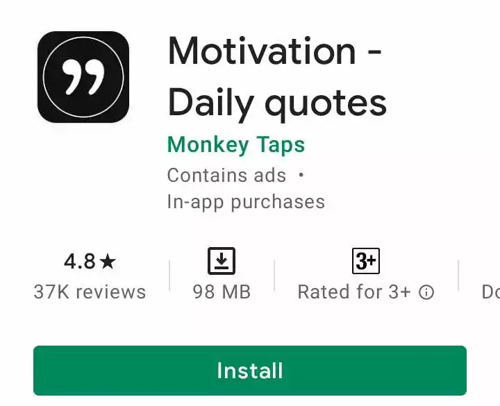 motivation daily quotes app