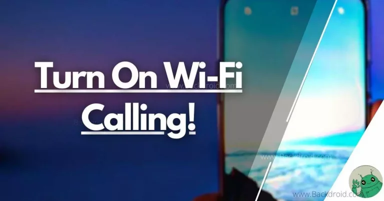 How to Turn On WiFi Calling